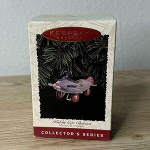 1996 Hallmark Ornament Kiddie Car Classics 3rd Series Murray Airplane Cast Metal